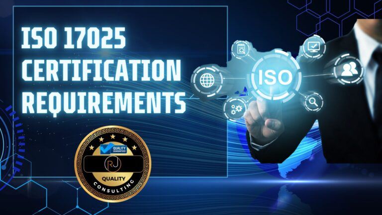 ISO 17025 Certification Requirements