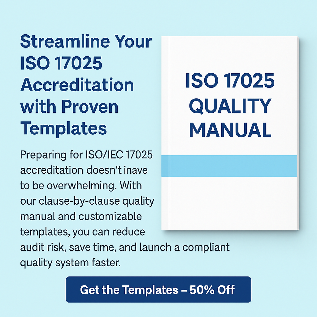 ISO 17025 Templates
