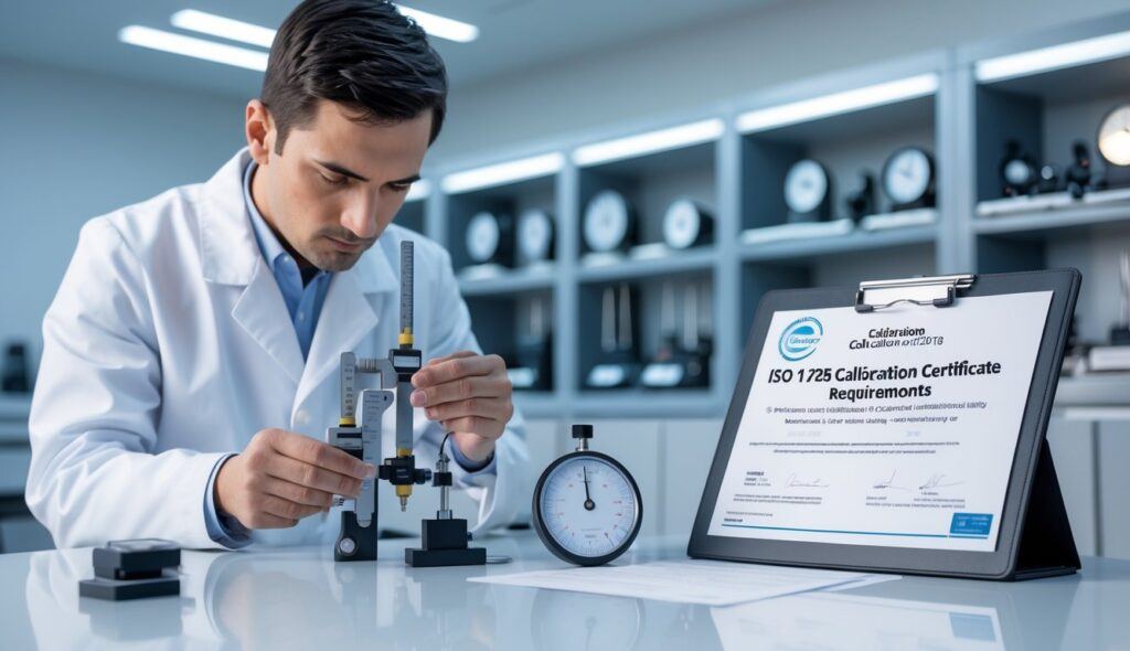 Why ISO 17025 Calibration Certificate Requirements Matter
