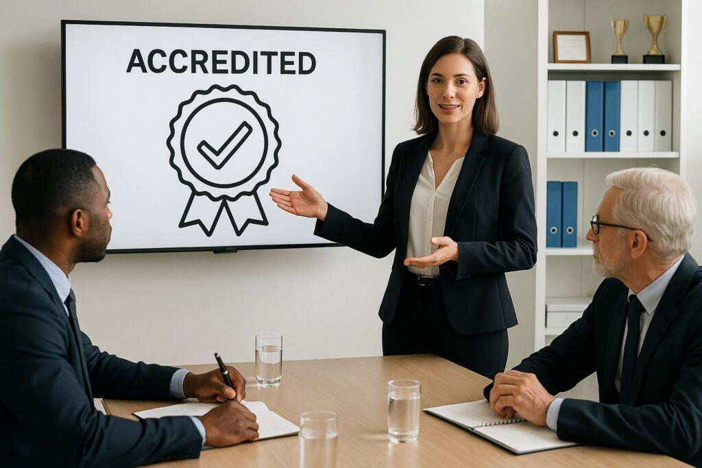 The Role of Accreditation Bodies