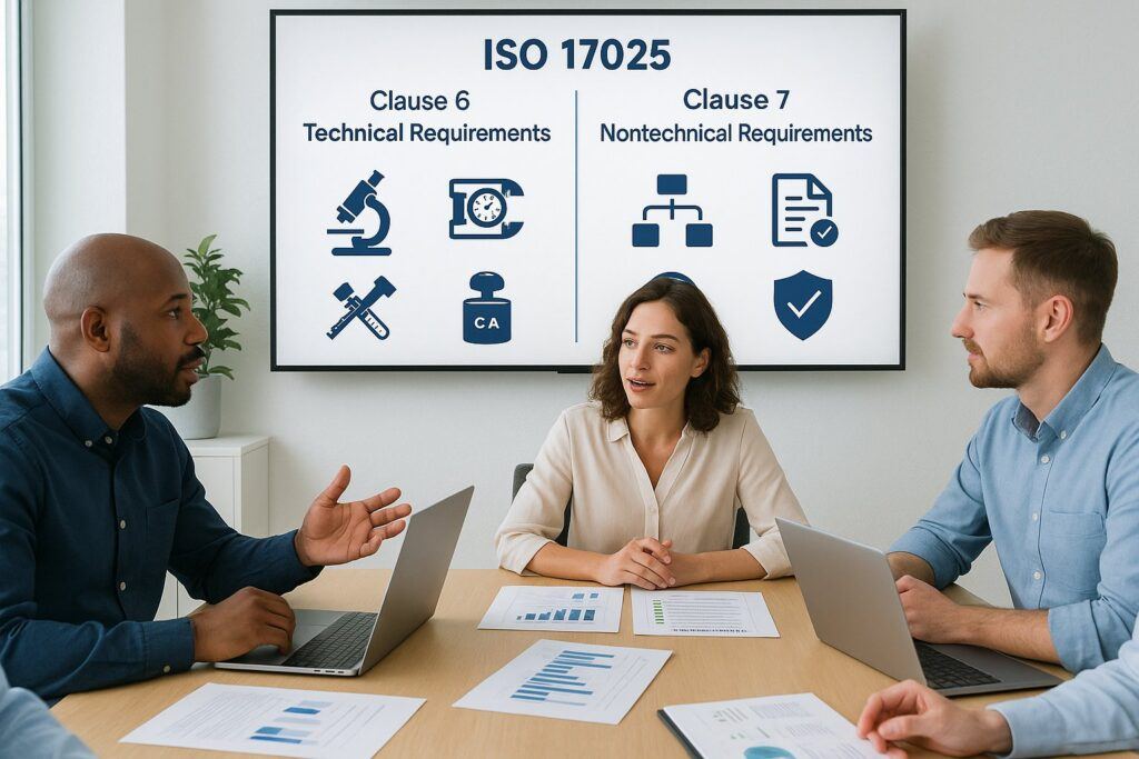 ISO 17025 Clauses 6 and 7 Technical and nontechnical requirements