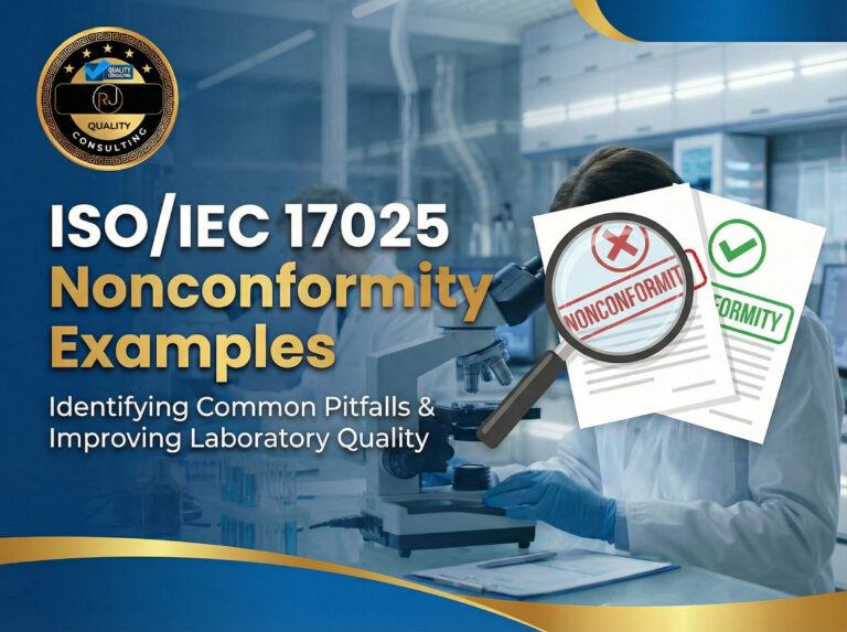 ISO 17025 nonconformity examples
