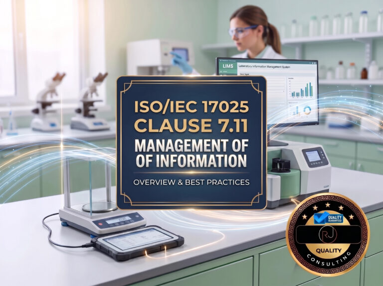 ISO 17025 Clause 7.11 overview